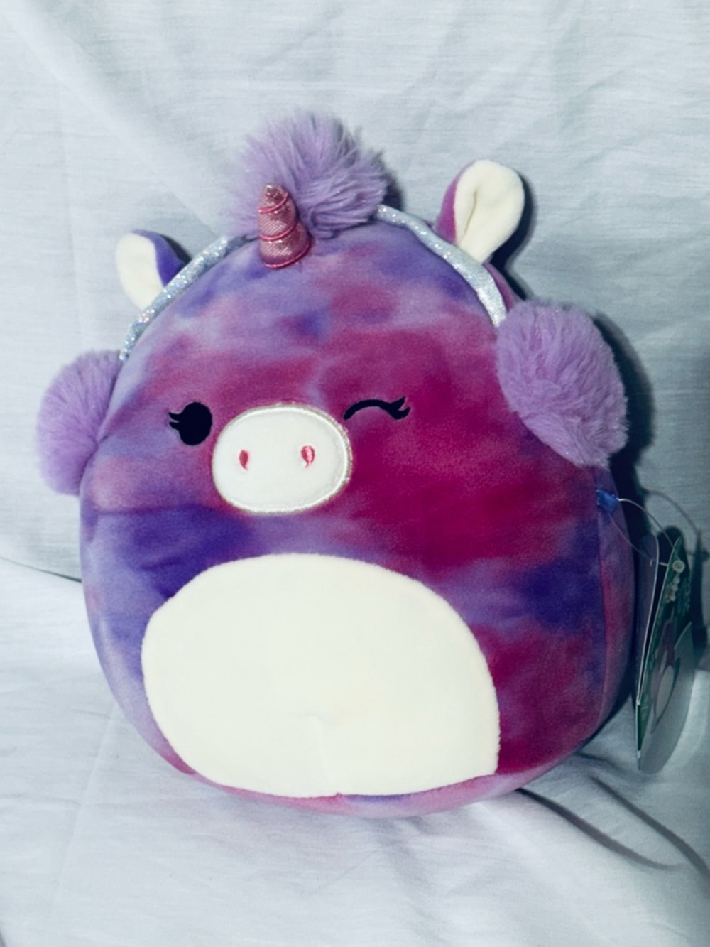 lola Purple Tie-Dye Unicorn Squishmallow